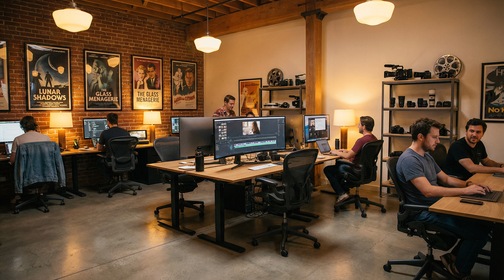 免费看片官网影视传媒公司办公环境